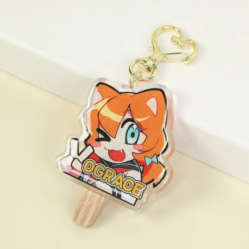 Custom Acrylic Ice Cream Popsicle Keychain - Image 7