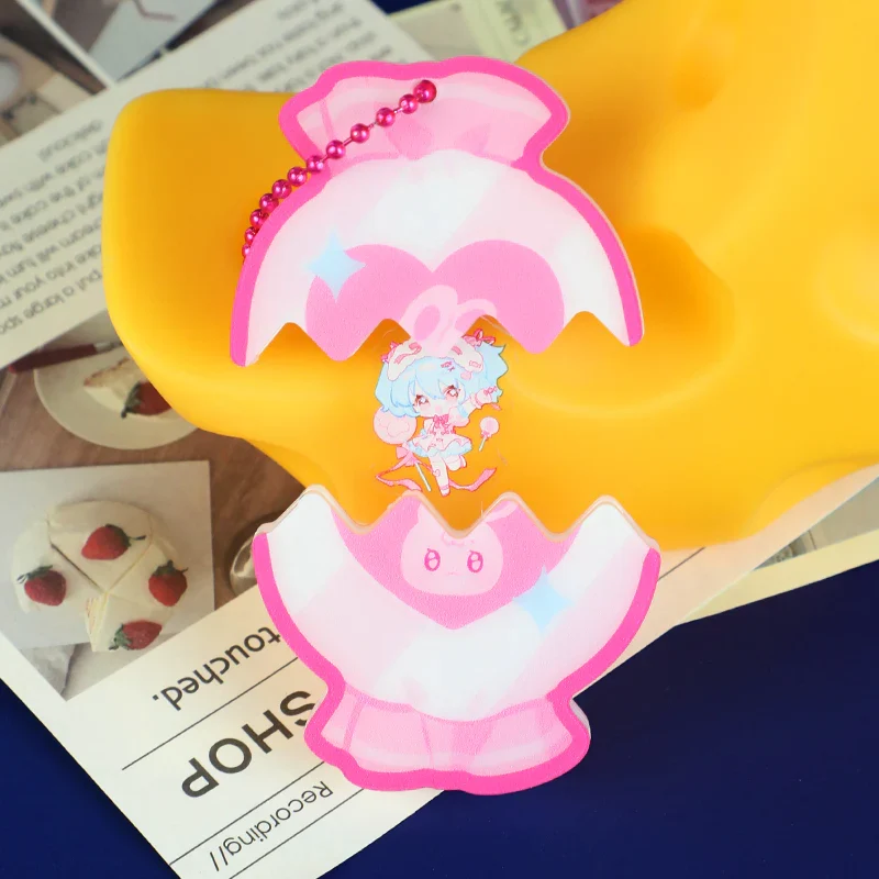 Custom Acrylic Openable Magnet Slide-Out Puzzle Charms - Image 3