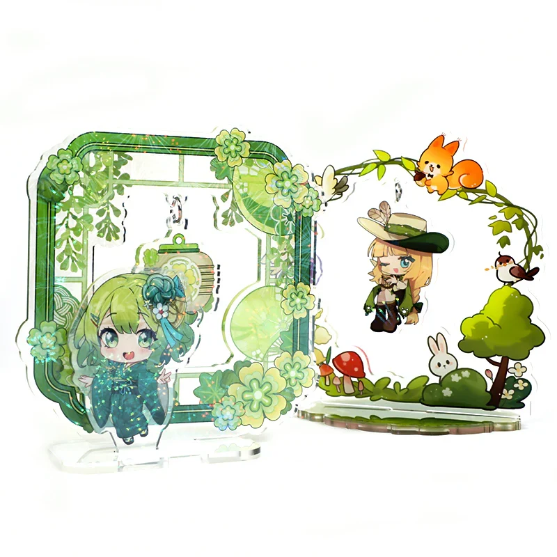 Custom Acrylic Wreath Dangling Shaker Standees - Image 7