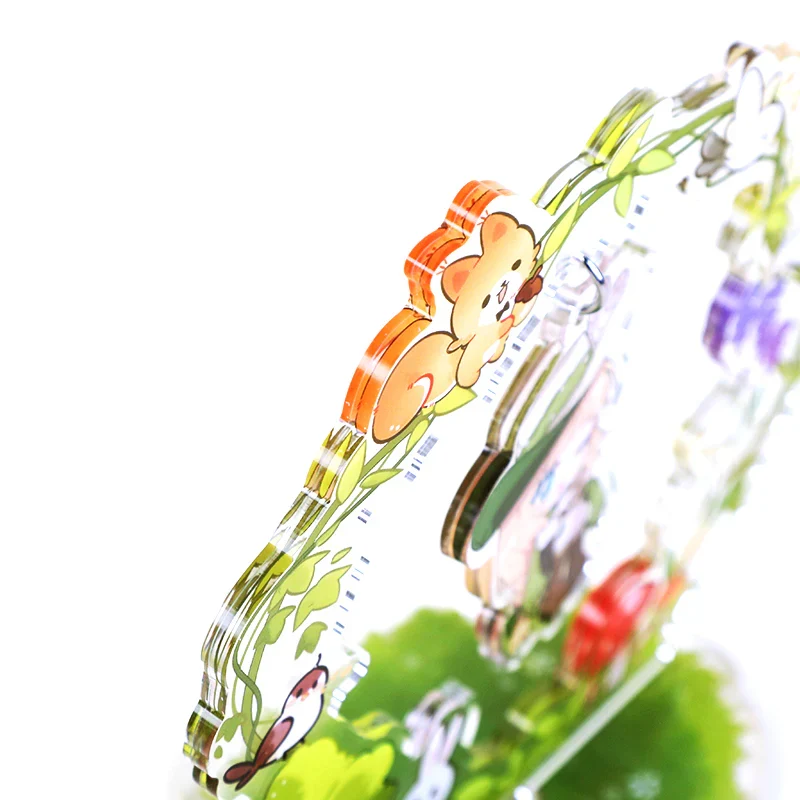 Custom Acrylic Wreath Dangling Shaker Standees - Image 8