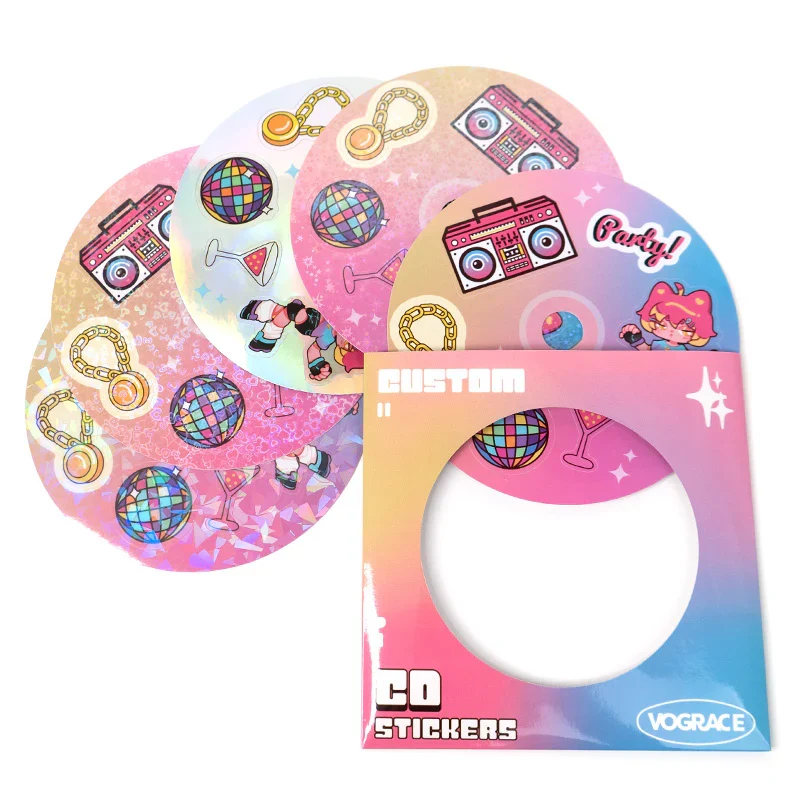 Custom CD stickers - Image 8
