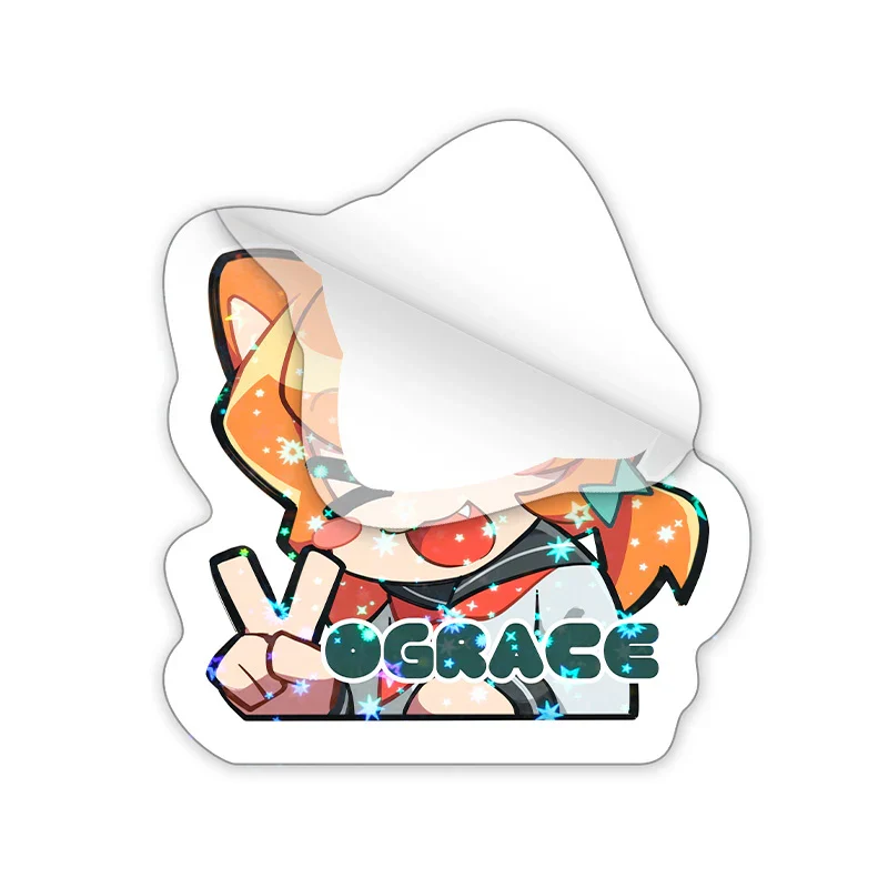 Custom Clear Holographic Stickers - Image 10