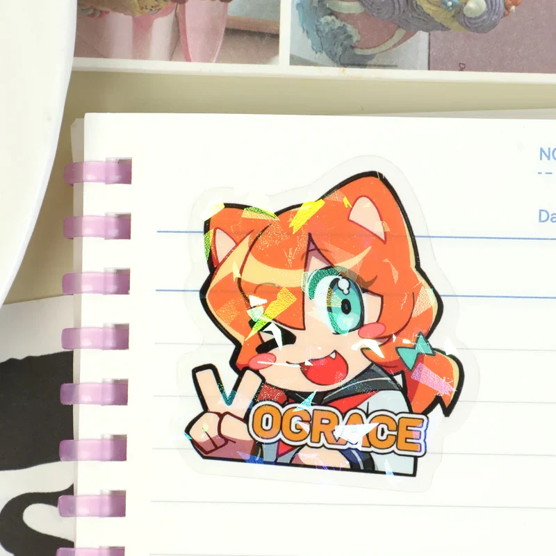 Custom Clear Holographic Stickers - Image 3