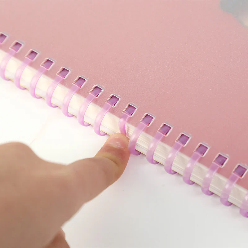 Custom Cold Foil Stamping Soft Ring Notebooks - Image 10