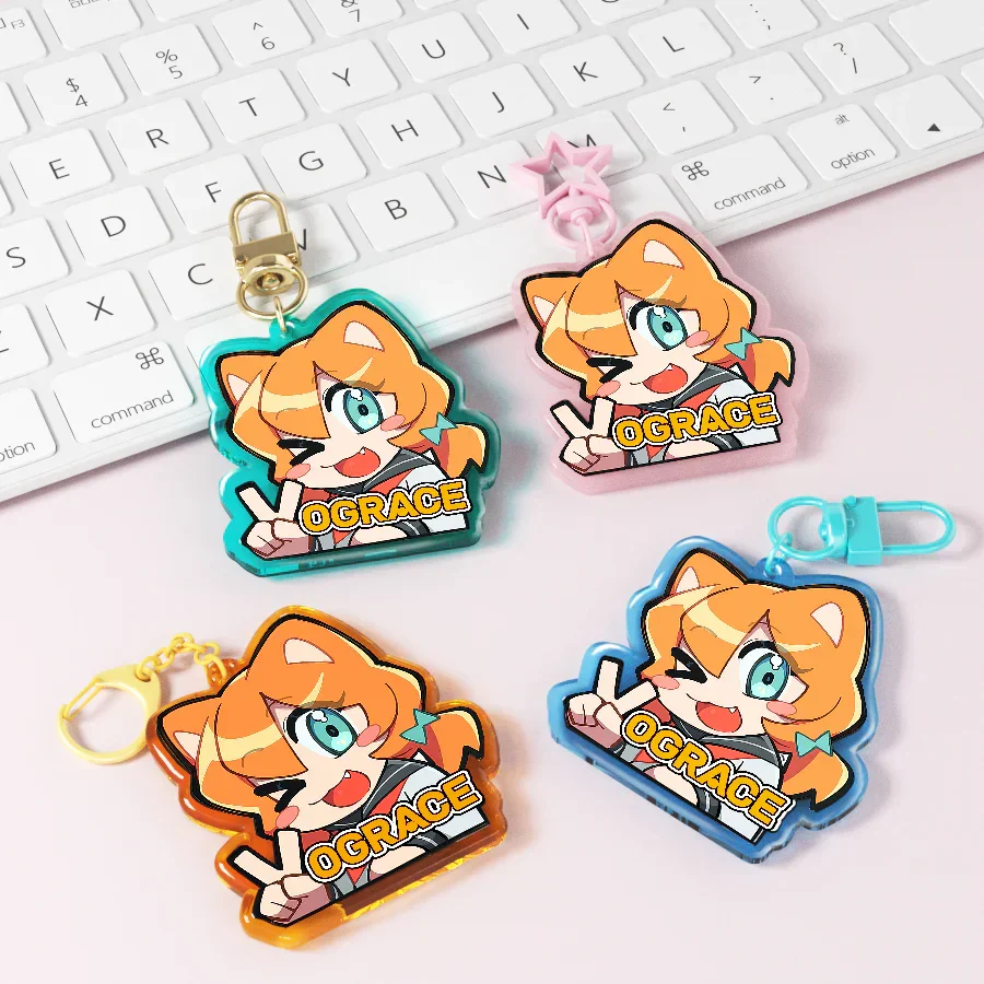 Custom Colored Acrylic Keychains - Image 4