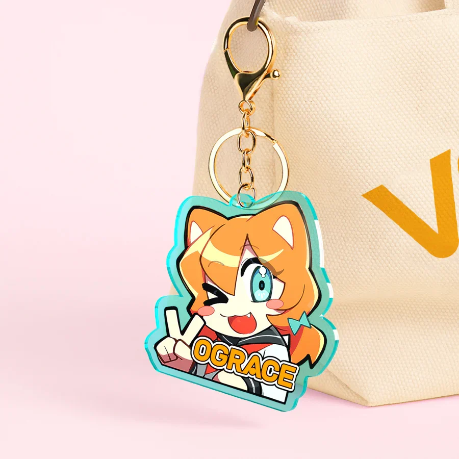 Custom Colored Acrylic Keychains - Image 6