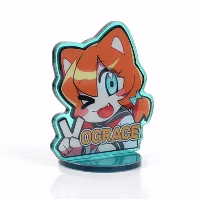 Custom Colored Acrylic Standees - Image 2
