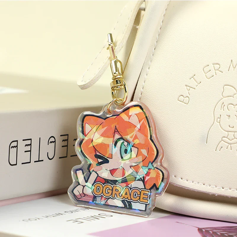 Custom Epoxy Holographic Keychain - Image 6