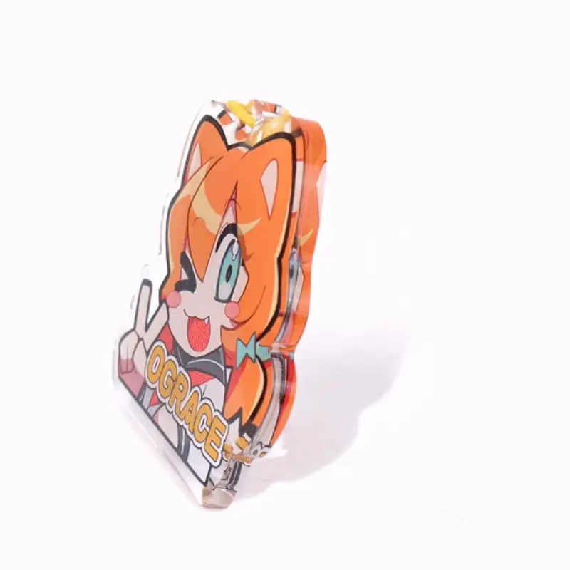 Custom Epoxy Keychain - Image 2