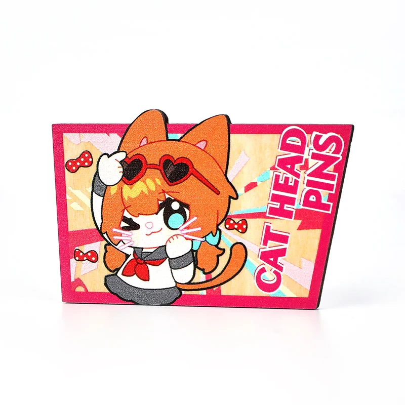 Custom Full Bleed Synthetic Wooden Pins - Image 4
