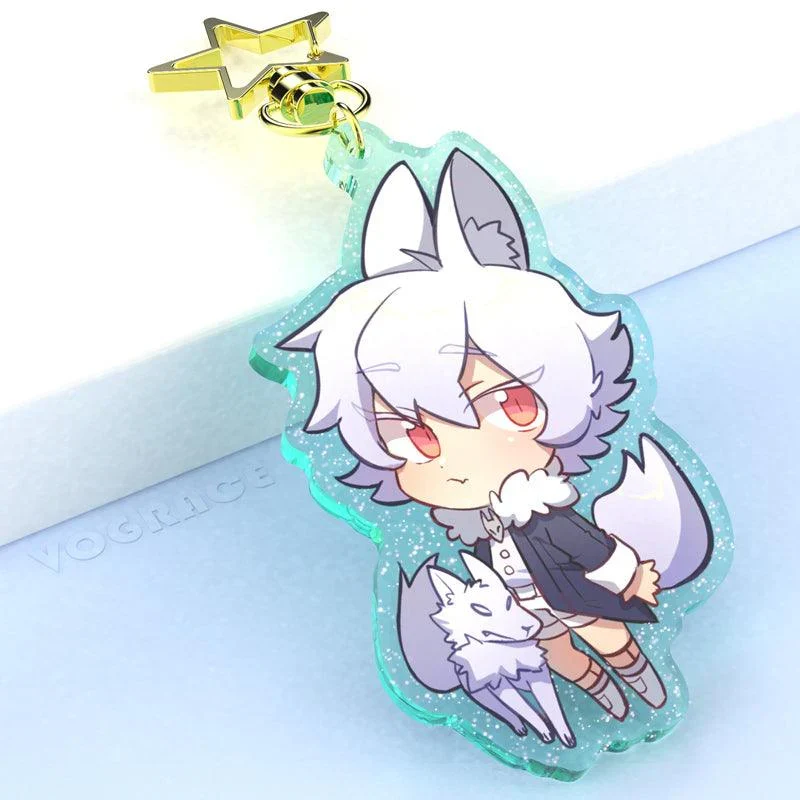 Custom Glitter Acrylic Keychain - Image 8