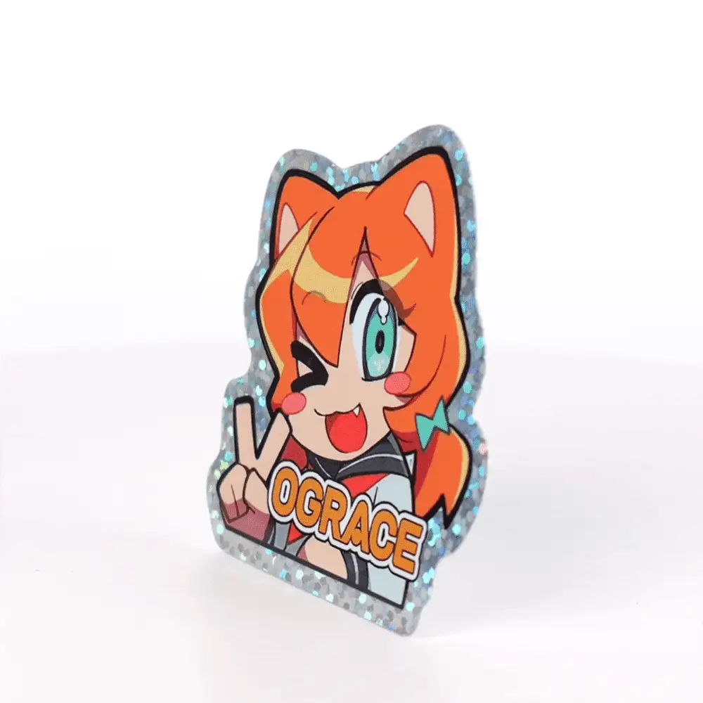Custom Glitter Stickers - Image 2