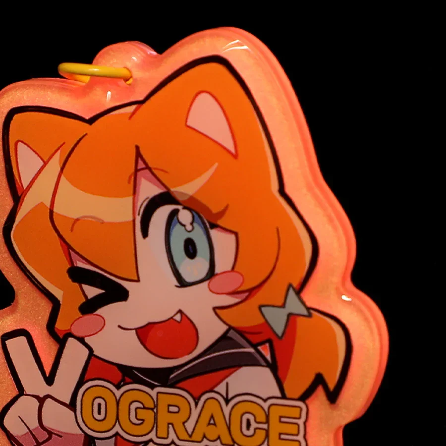 Custom Glow In The Dark Acrylic Keychains - Image 3