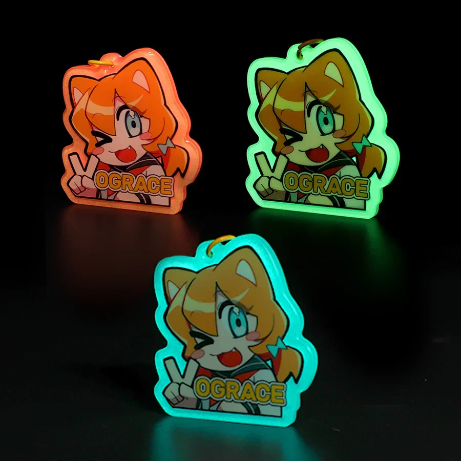 Custom Glow In The Dark Acrylic Keychains - Image 8