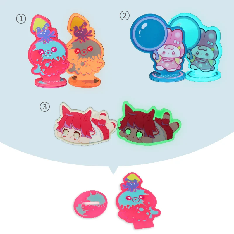 Custom Glow In The Dark Acrylic Standees - Image 4