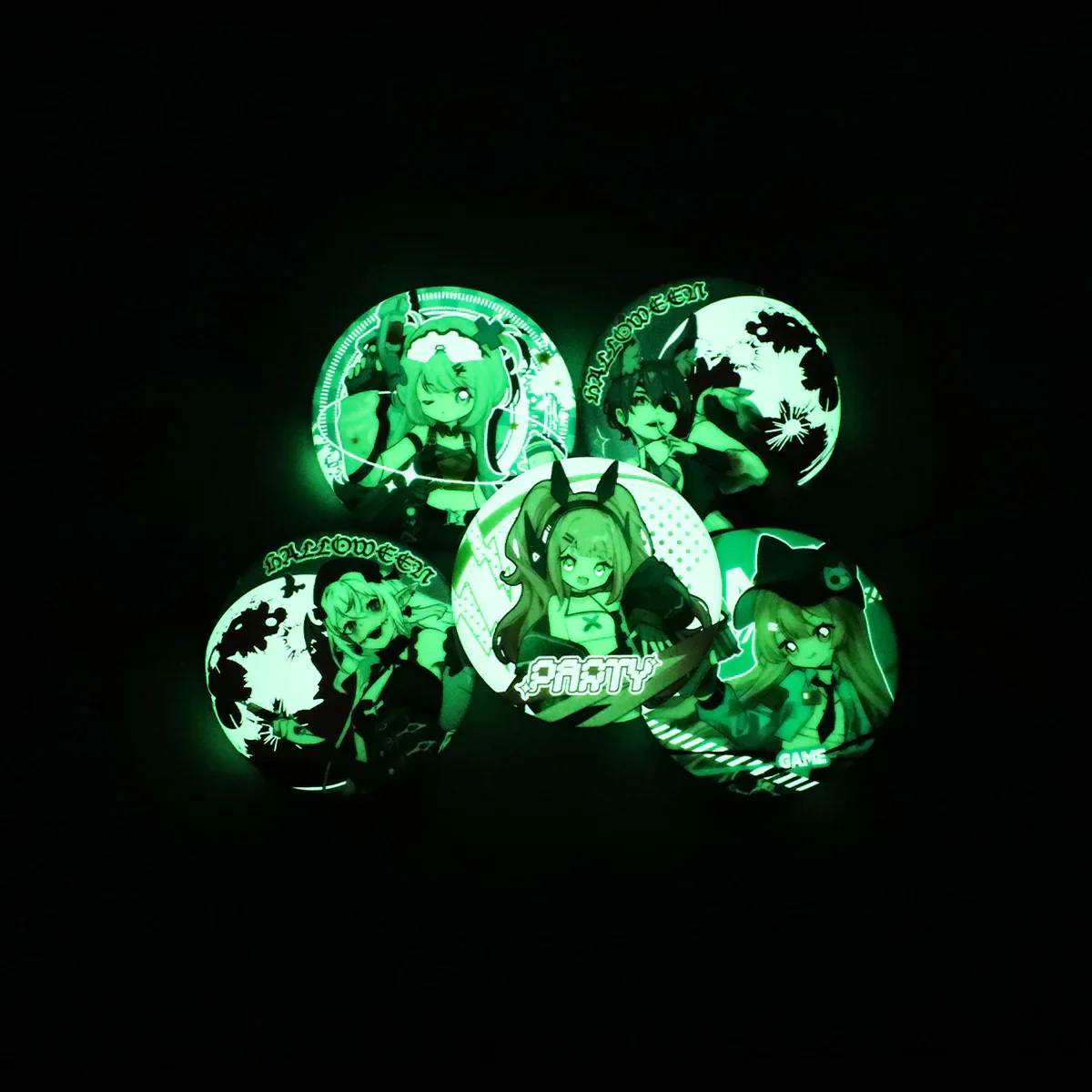 Custom Glow In The Dark Round Button Pins - Image 8