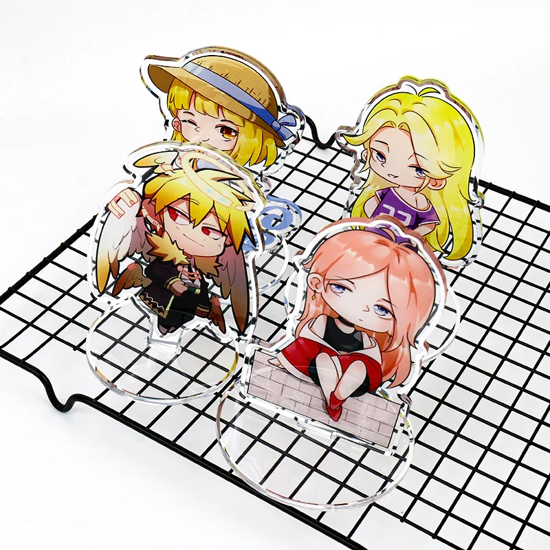 Custom Gold Edge Acrylic Standees - Image 2