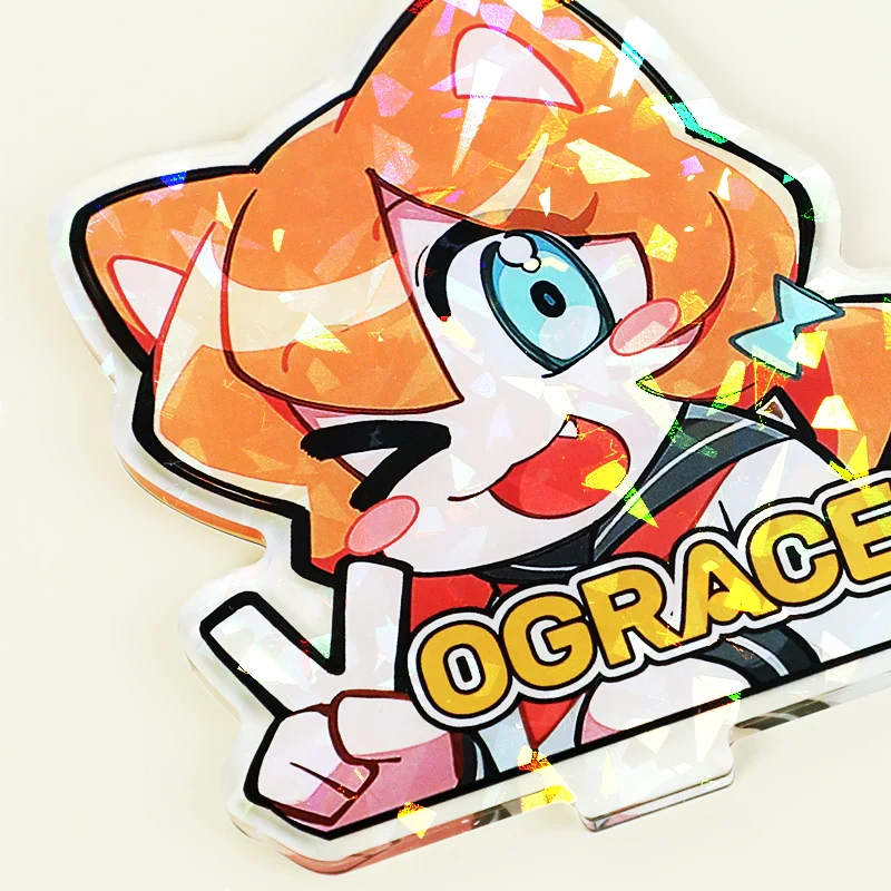 Custom Holographic Acrylic Standees - Image 3
