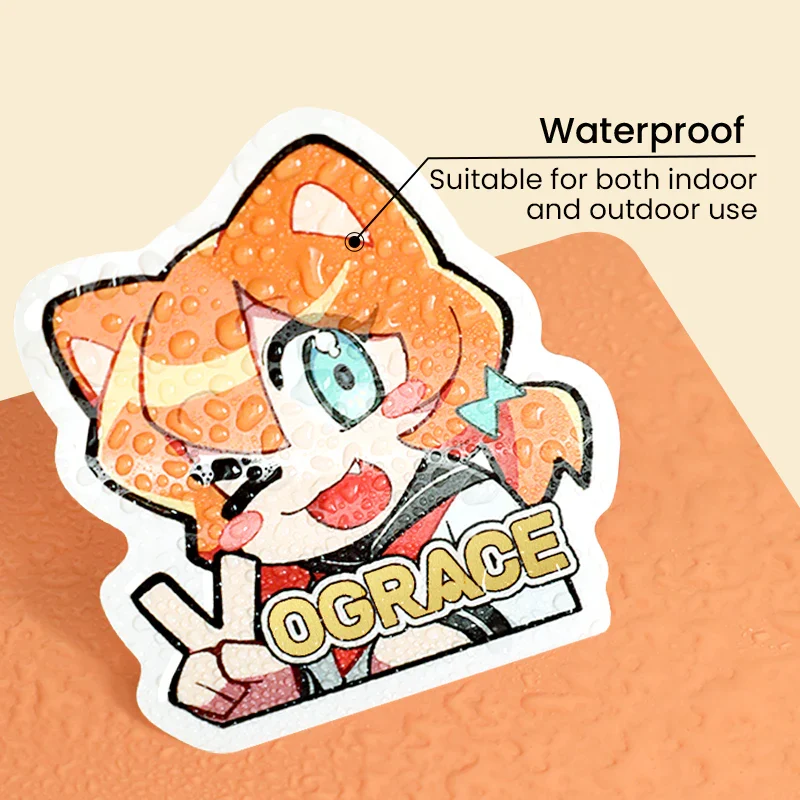 Custom Hot Foil Stamped Stickers - Image 3