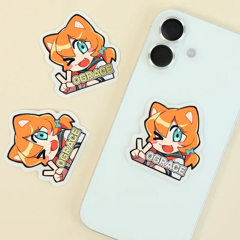 Custom Hot Foil Stamped Stickers - Image 9