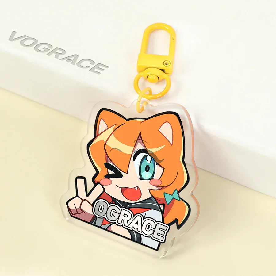 Custom Hot Stamping Acrylic Keychains - Image 4