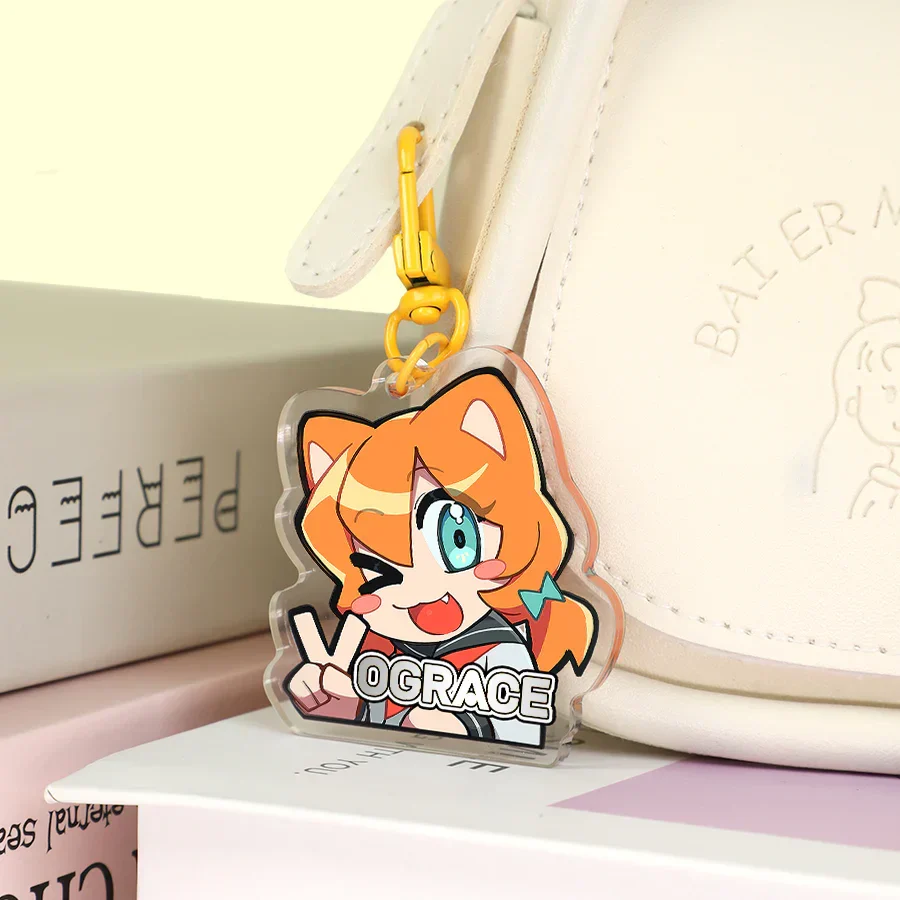Custom Hot Stamping Acrylic Keychains - Image 6