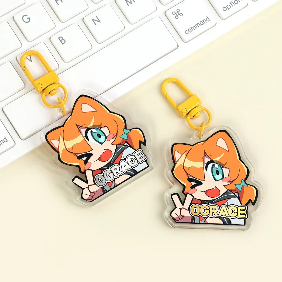 Custom Hot Stamping Acrylic Keychains - Image 7