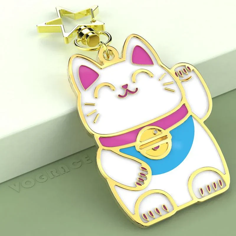 Custom Metal Enamel Keychains - Image 8