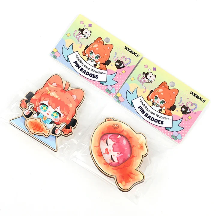 Custom Multilayer Wooden Pins - Image 7