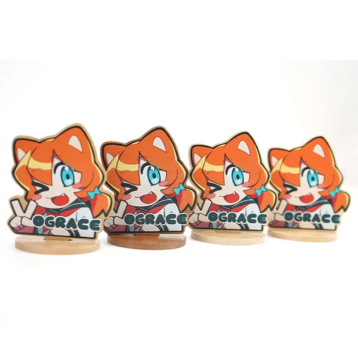 Custom Natural Wooden Standees - Image 2