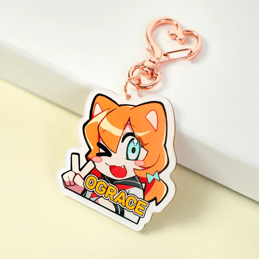 Custom Non Clear Acrylic Keychain - Image 4