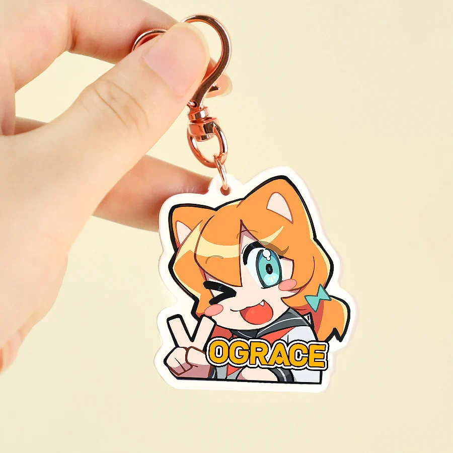 Custom Non Clear Acrylic Keychain - Image 5