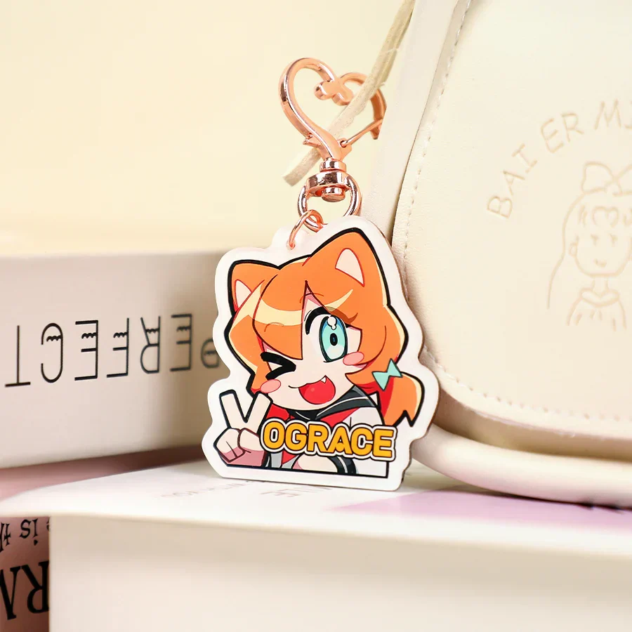 Custom Non Clear Acrylic Keychain - Image 6