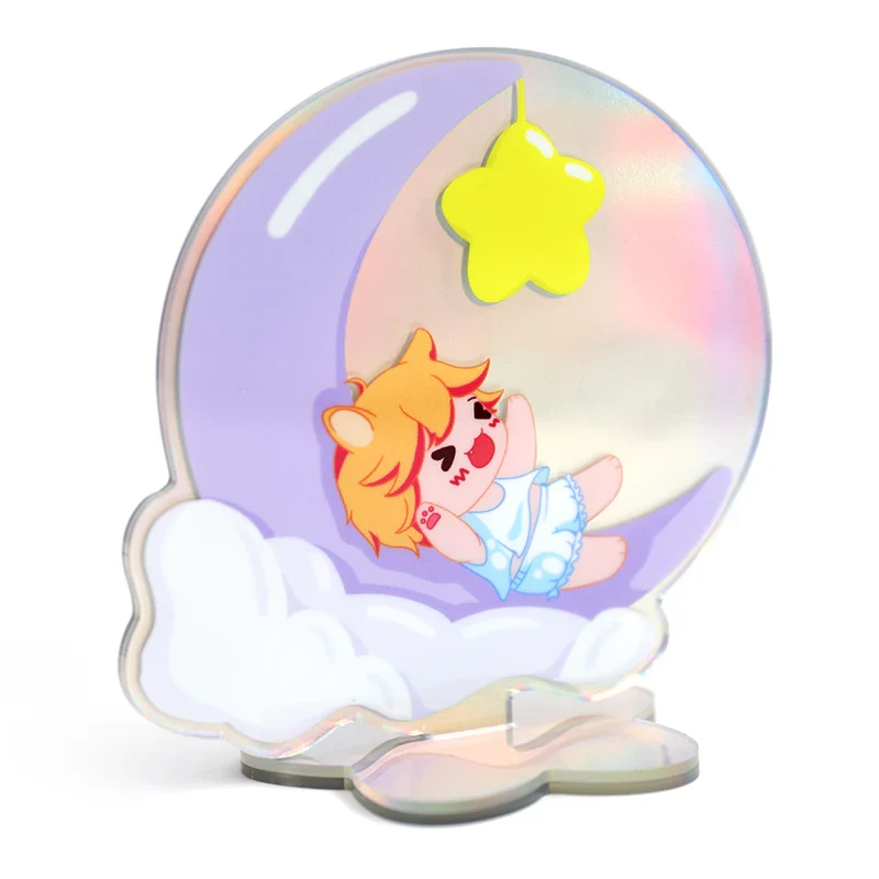 Custom Opaque Holographic Acrylic Standees - Image 4
