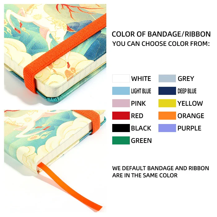 Custom Printed Leatherette Paper Notebooks - Image 2