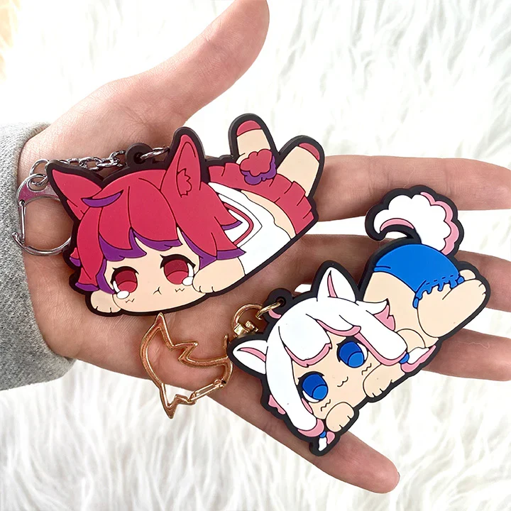 Custom PVC Rubber Keychain - Image 2