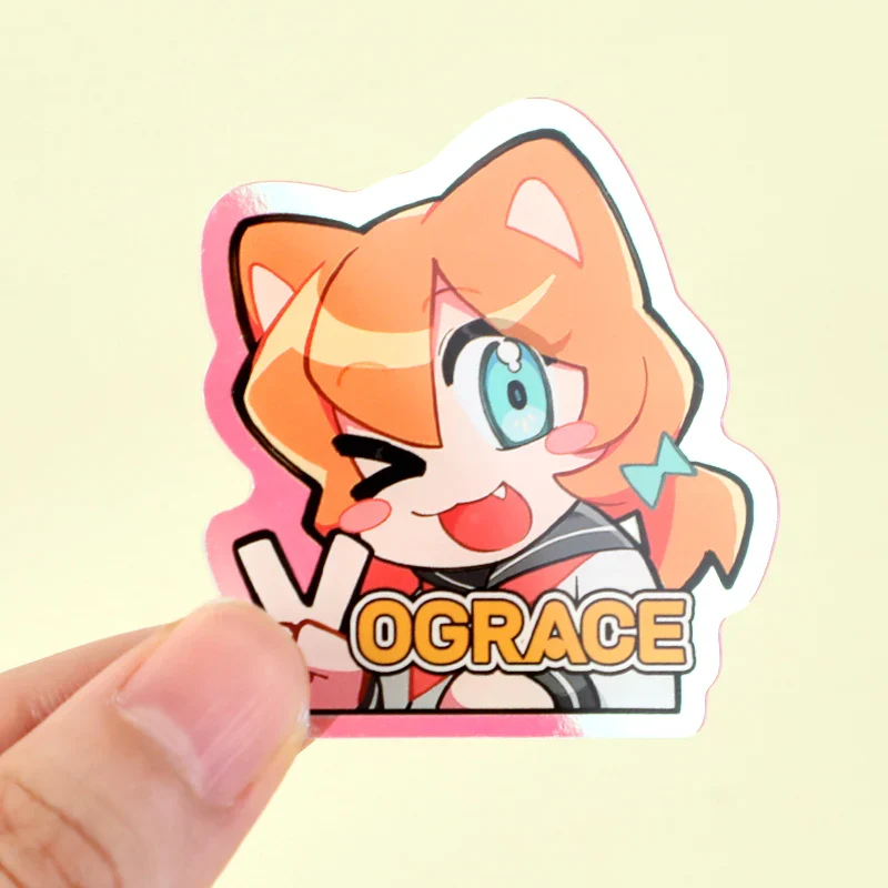 Custom Rainbow Acrylic Pins - Image 4