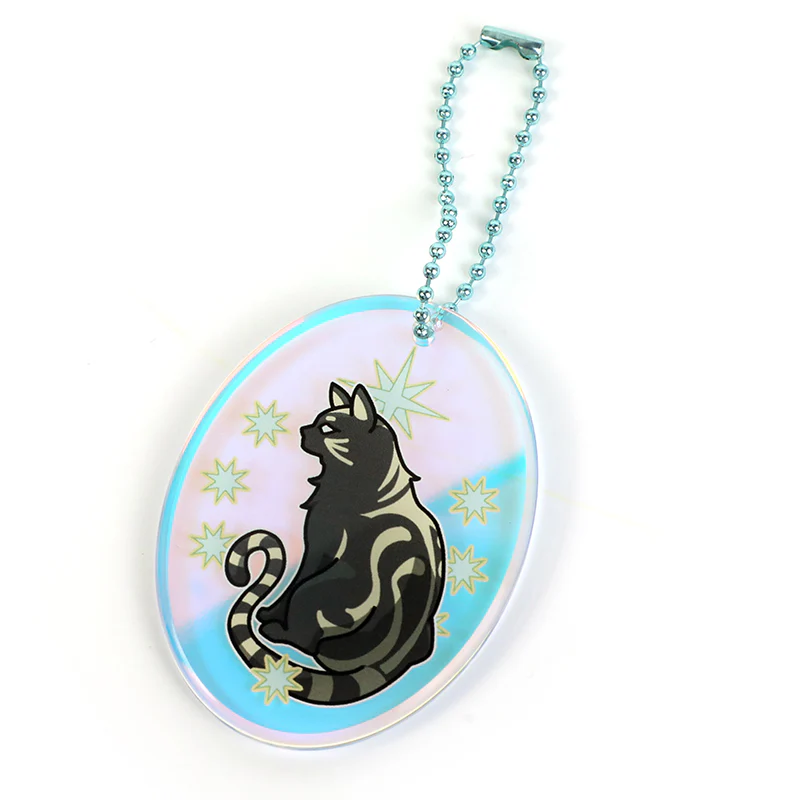 Custom Rainbow Acrylic Rounding Keychains - Image 25