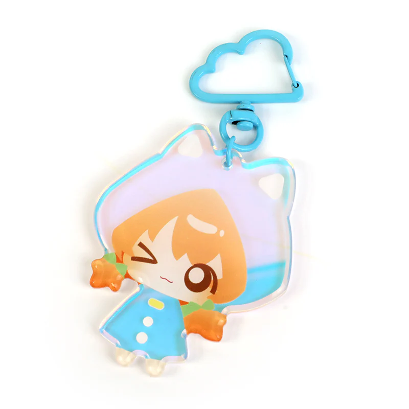 Custom Rainbow Acrylic Rounding Keychains - Image 26