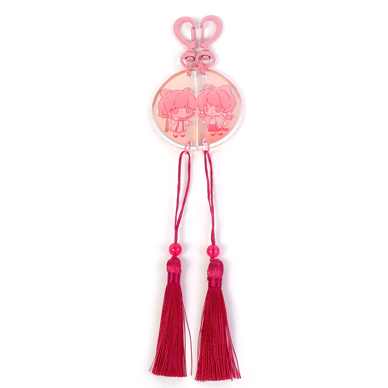 Custom Rainbow Acrylic Rounding Keychains - Image 28