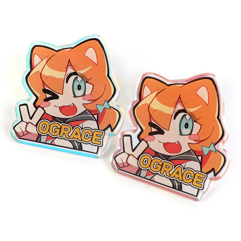 Custom Rainbow Acrylic Rounding Pins - Image 12