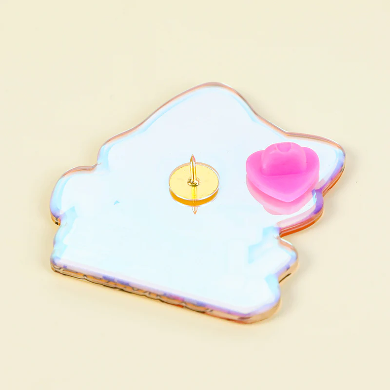 Custom Rainbow Acrylic Rounding Pins - Image 5
