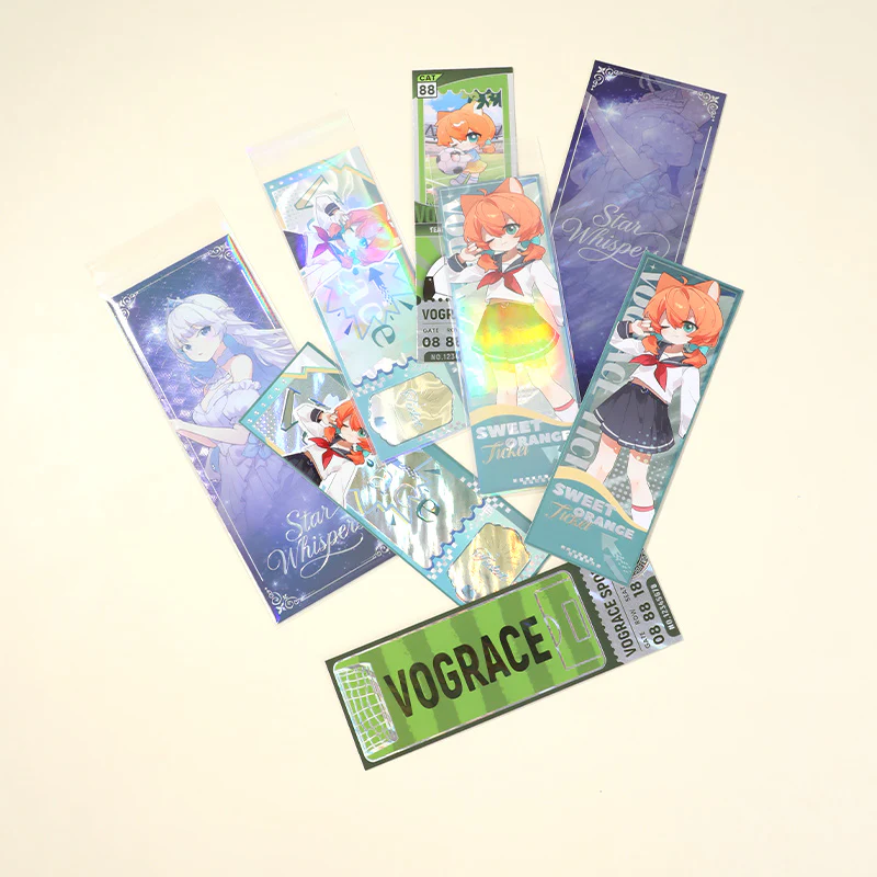 Custom Raised Foil Stamping Holographic Ticket - Image 7