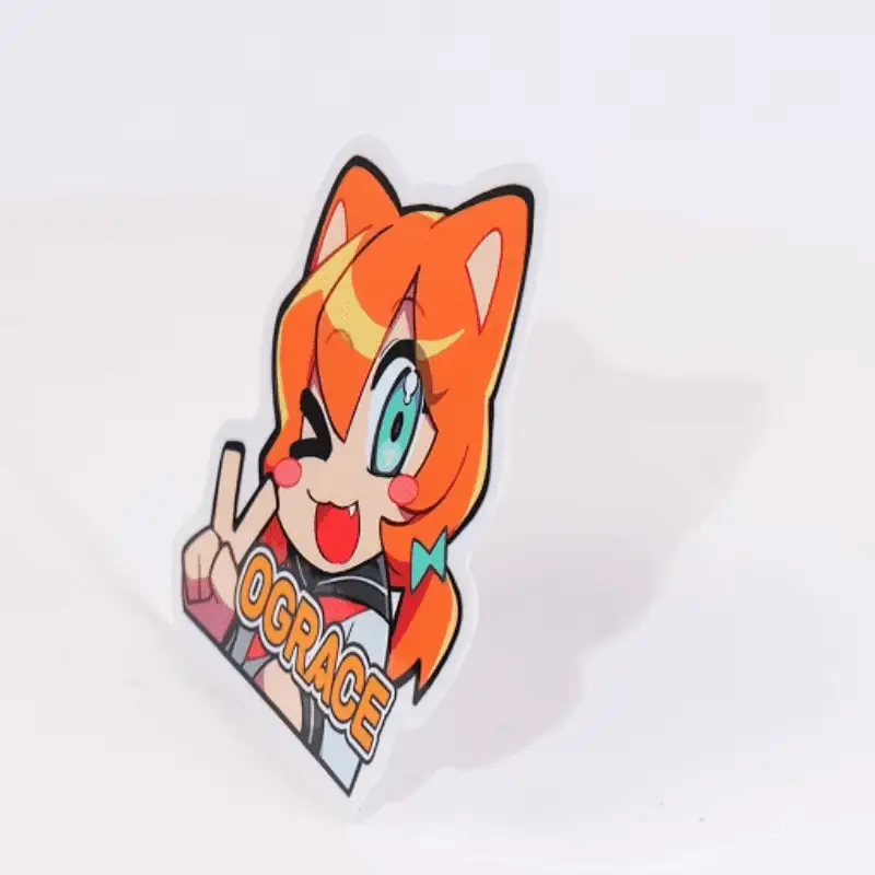 Custom Removable Vinyl Reusable Stickers - Image 2