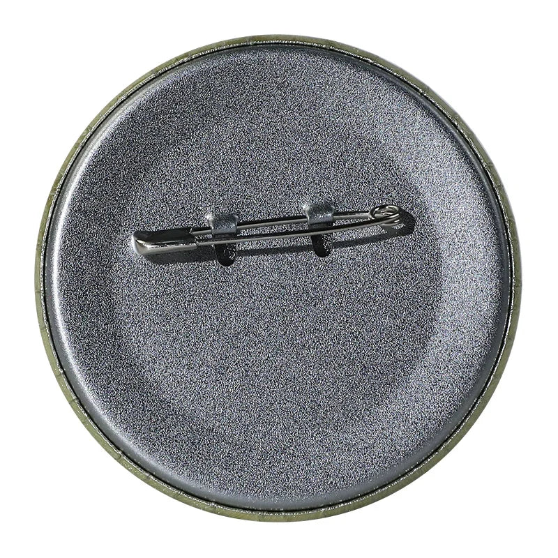 Custom Round Glitter Holographic Button Pins - Image 9