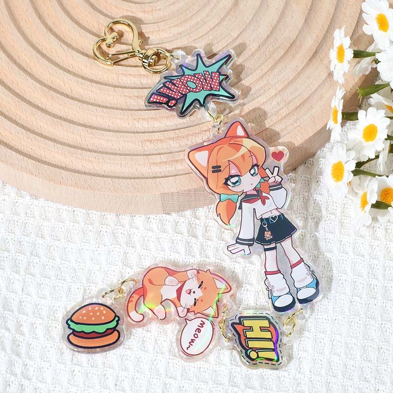 Custom Series Connection Clear Acrylic Charms - Image 5