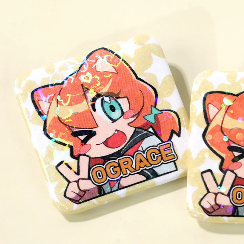 Custom Square Button Pins - Image 2