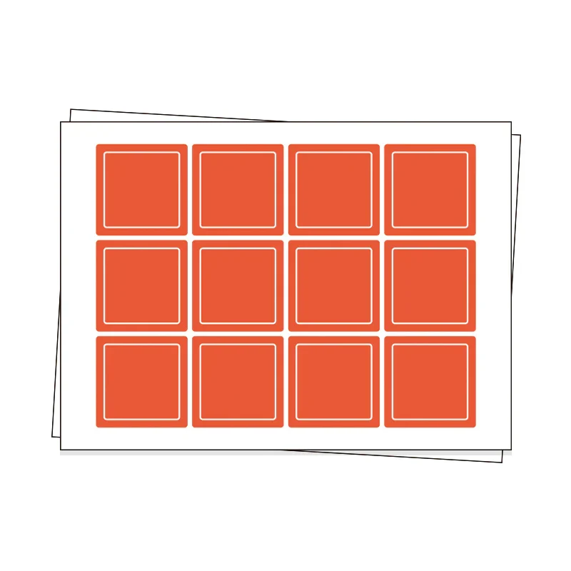 Custom Square Sheet Labels - Image 2