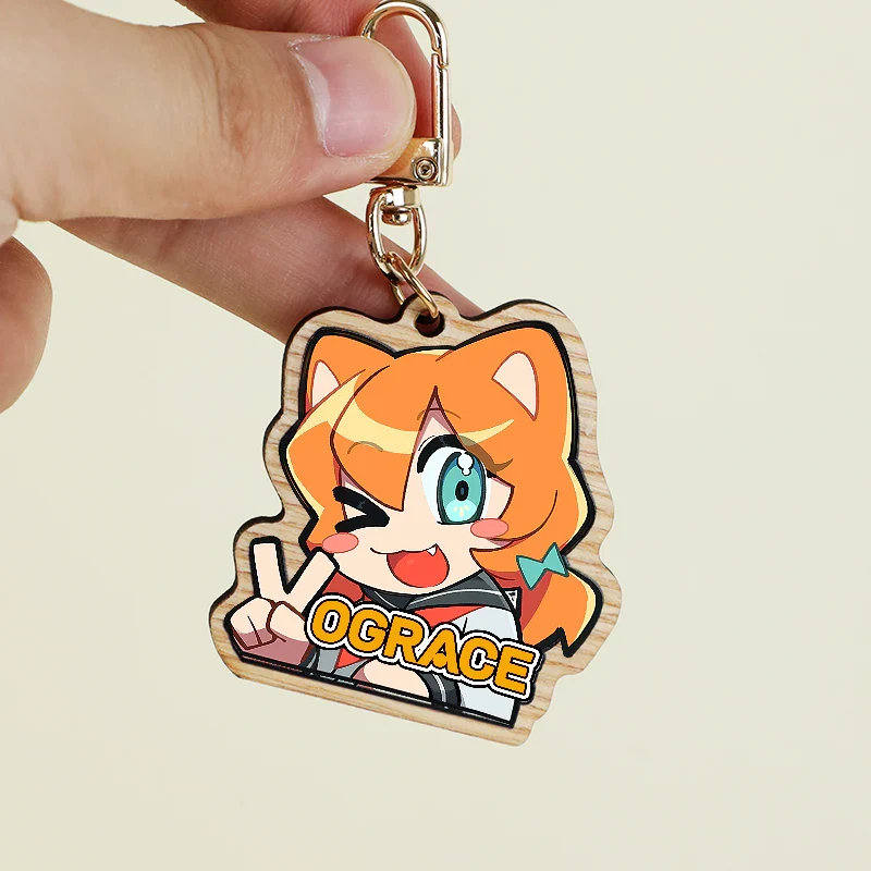 Custom Synthetic Wooden Keychains - Image 5