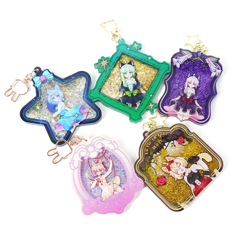 Custom Thicken Quicksand Liquid Keychains - Image 3